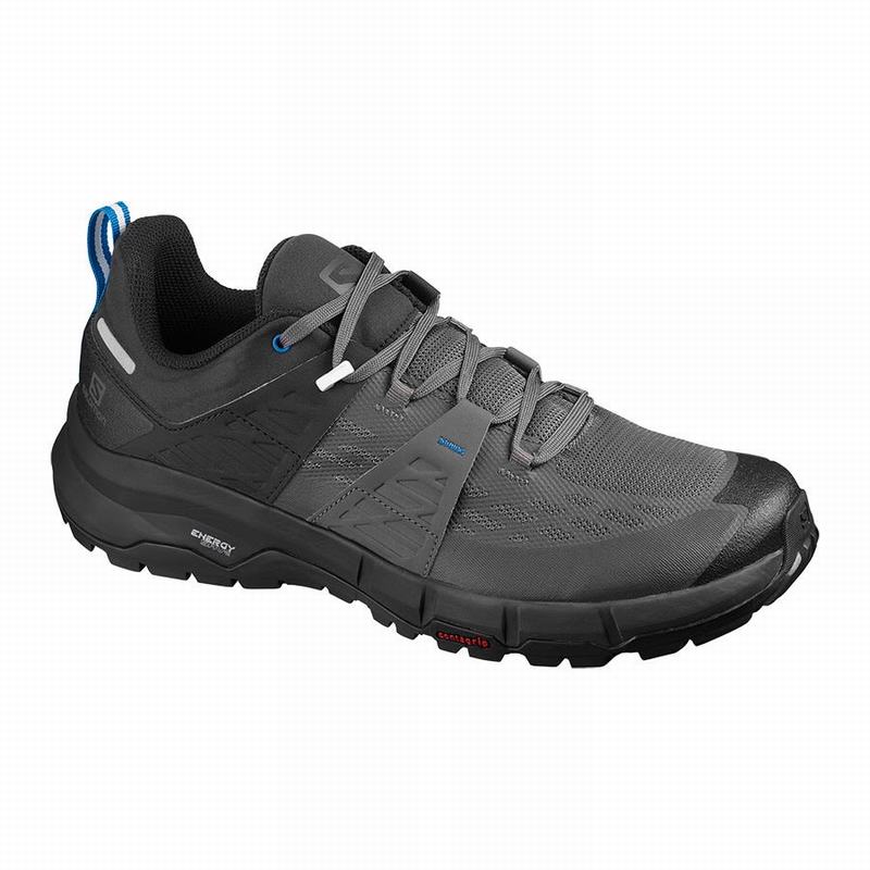 Salomon ODYSSEY Zapatillas Trekking Hombre - Negras / Azul Real - Colombia (64109-JRWV)